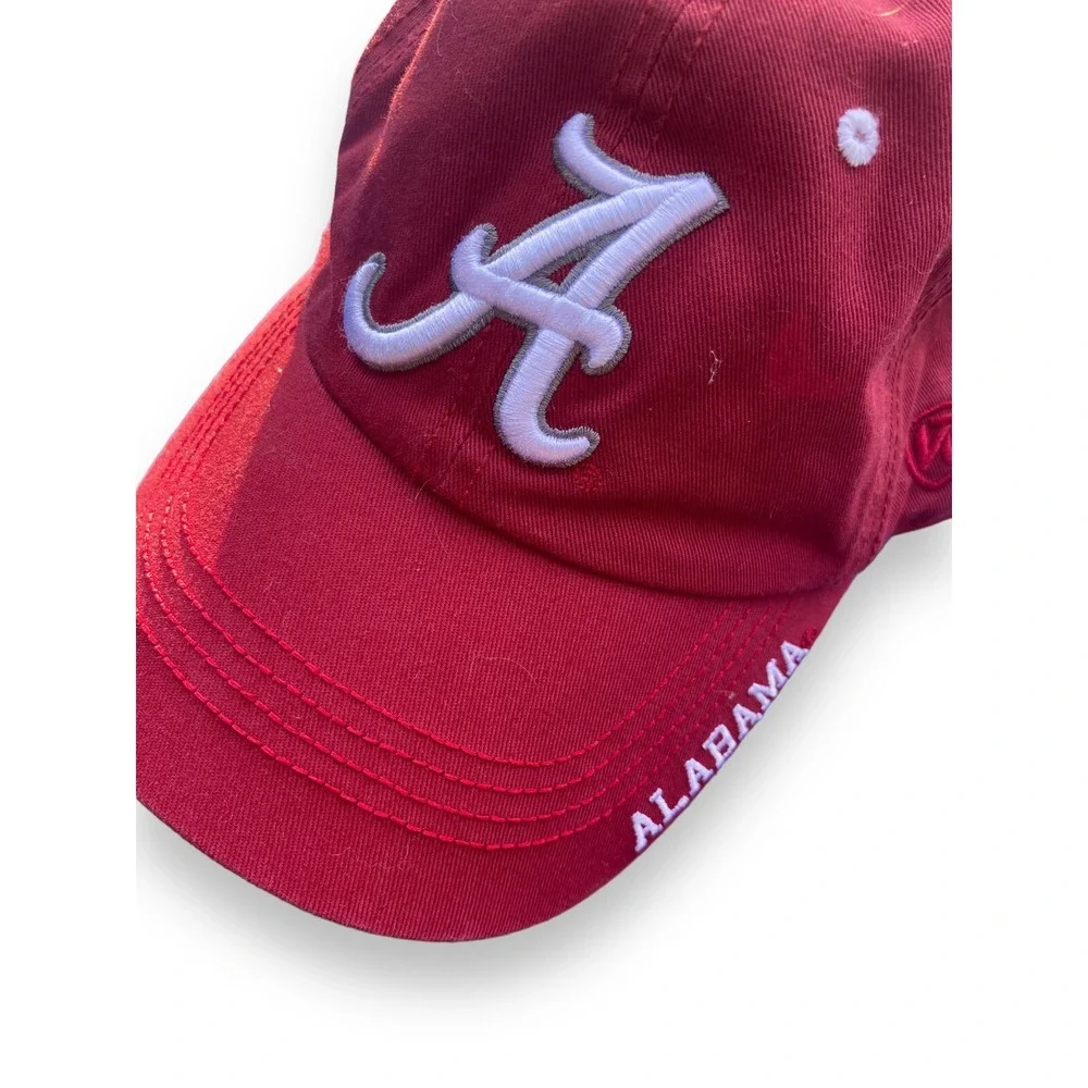 Alabama Crimson Tide Bama Embroidered Logo Top Of‎ The World Adjustable Hat Cap